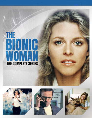 BIONIC WOMAN, THE - THE COMPLETE SERIES + BONUS (ABC 1976-77, NBC 1977-78)  Lindsay Wagner, Richard Anderson, Martin E. Brooks, Lee Majors