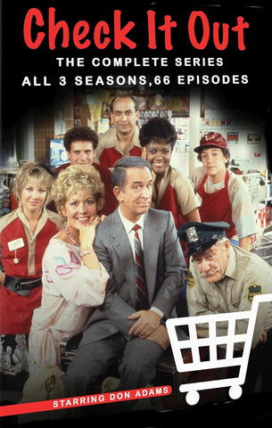 CHECK IT OUT! - THE COMPLETE SERIES (CTV 1985-1988) EXCELLENT QUALITY!!! Don Adams, Dinah Christie, Gordon Clapp, Aaron Schwartz, Henry Beckman