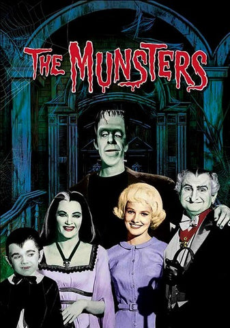 MUNSTERS, THE – THE COMPLETE SERIES (CBS 1964-1966) Fred Gwynne, Yvonne De Carlo), Al Lewis, Butch Patrick, Beverley Owen, Pat Priest, Spot