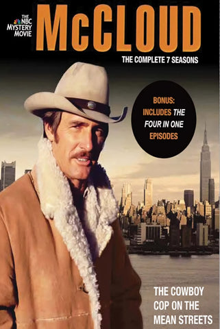 McCLOUD - THE COMPLETE SERIES + BONUS (NBC 1970-1977) RETAIL QUALITY!!! Dennis Weaver, J.D. Cannon, Terry Carter, Diana Muldaur