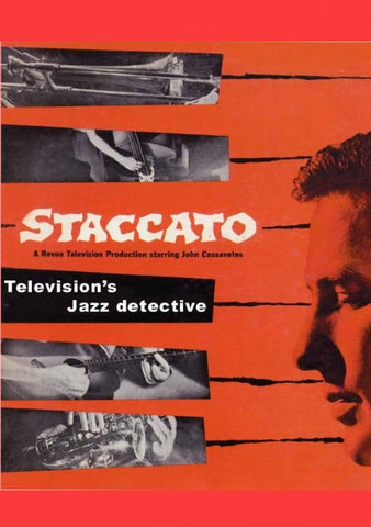 JOHNNY STACCATO - THE COMPLETE SERIES (NBC 1959-1960) John Cassavetes, Eduardo Ciannelli